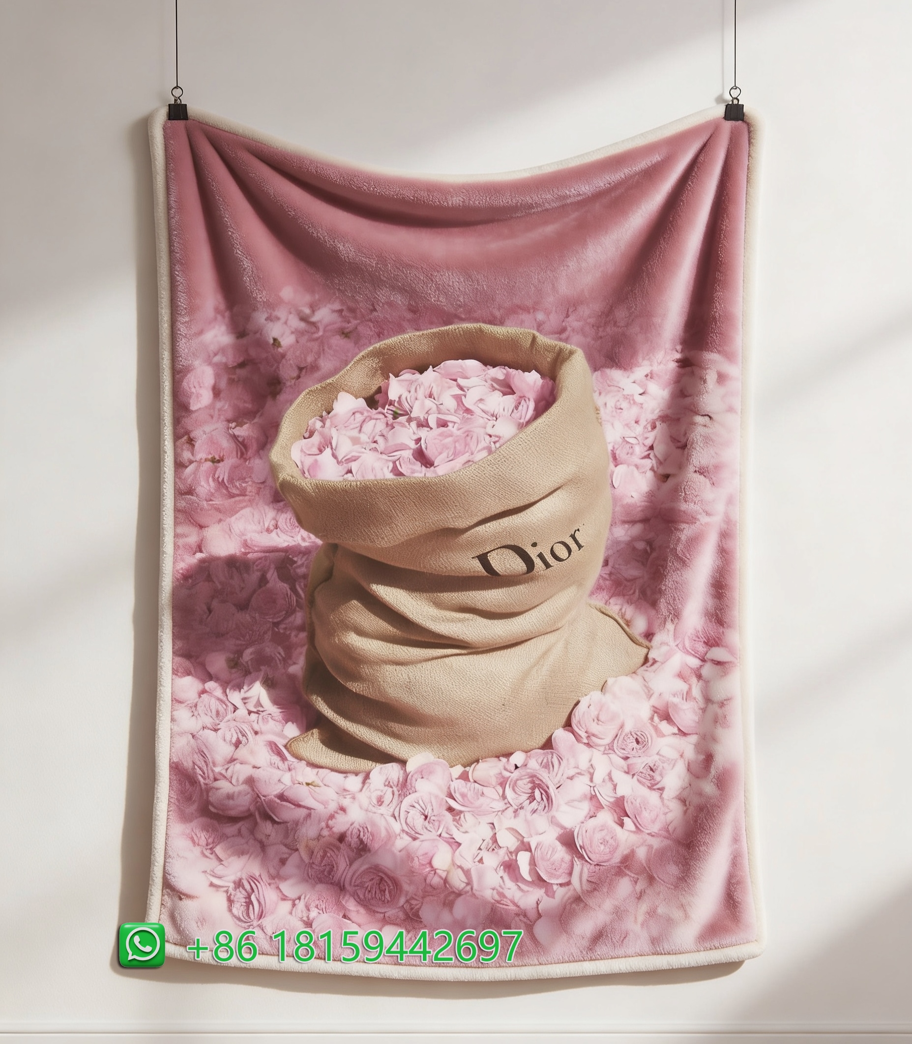 Dior Throw Blankets
